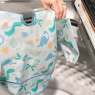 Bumkins 防水長袖圍兜兜(1入) SU-14 恐龍