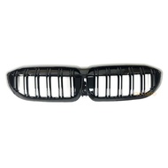 High Quality G20 M3 Front Bumper Grille Gloss black Double Salt kidney For BMW 3 Series G20 2019 202