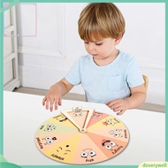 [doverywell]   Emotion Identification Toy Wooden Emotion Wheel Toy Toddlers Emotion Wheel Toy – Rota