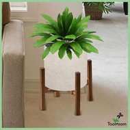 [ Adjustable Plant Stand Mid Century Plant Holder Handmade Organizer Bonsai Display Rack Potted Stand for Gardening Gifts Home
