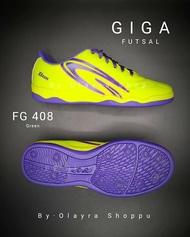 Giga Futsal รองเท้าฟุตซอล รองเท้ากีฬา รุ่นFG 408 สีเขียว