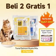 Petsup Beli 2 Karung Snack Kucing Dapat 1 Kaleng Makanan Kucing Sehat