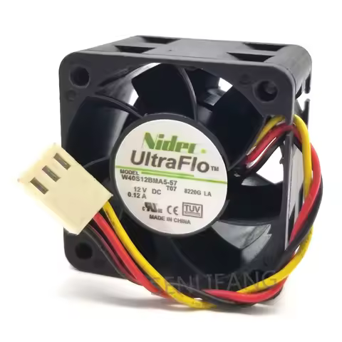 Well Tested Cooler For Nidec W40S12BMA5-57 T07 DC12V 0.12A 4028 4CM 40MM 40x40x28MM 3Pin Cooling Fan