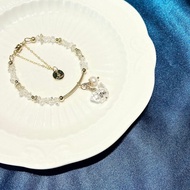 carina accessories 水晶手鍊 美國赫爾基蒙閃靈鑽 黑沙閃靈晶簇