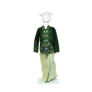 Jkids Girl - Embroidery Kebaya WIth Brocode Skirt