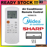 MIDEA and SHARP Air Cond Aircon Aircond Remote Control Replacement (RG-57K6)