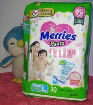 Merries pampers L 30