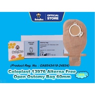 Coloplast 13976 Alterna Free Open Ostomy Bag 60mm 15s (Transparent, 2 Piece, Box Of 15s)