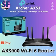 TP-Link Archer AX53 AX3000 Wi-Fi 6 Router Wi-Fi 6 | 1.8 Gbps | 2402 Mbps + 574 Mbps