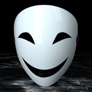 Leech mask, scary smile mask, full-face ghost face, clown black mask, Halloween ghost face mask, hea