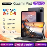 2025 New Tablet PC Pad 7S Pro Original Global Edition snapdragon8gen2 22GB+2TB 5G TabletDual SlM WlF