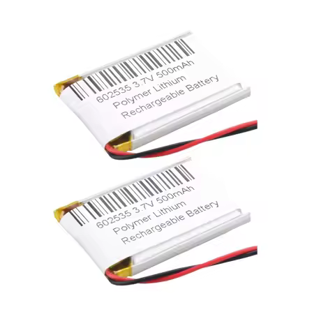 3.7V 500mAh 602535 Lithium Polymer Li-Po li ion Rechargeable Battery Lipo cells For Car DVR Tachogra