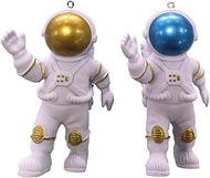 Mgiahekc Floating Fish Tank Decoration, Diver Astronaut Aquarium Decoration with Floating Ball, Land