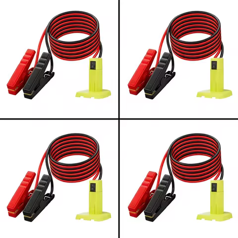 Jumper Cable Auto Accessories for Ryobi 18V Emergency Jump Starter Car Jump Starter Battery Cable P1