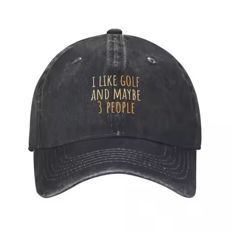 2026 funny golf quote quotes Baseball Cap Rugby Luxury Brand summer hat luxury woman cap Woman Hats 