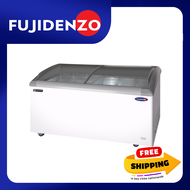 Fujidenzo 18 cu. ft. HD Inverter Curved Glass Freezer IFSP-18GDF3