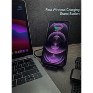 Fast Charge Wireless Charging Stand. Qi-Certified 10W Max Wireless Charger. Charging Phone Stand