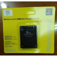 PS2 -8MB MEMORY CARD BLACK