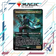 [MTG] Winter, Cynical Opportunist (0007 - Borderless) :  Duskmourn: House of Horror Commander