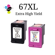 HP 67XL Compatible HP Printer Ink Cartridge for DeskJet 2722 2723 Envy 6020 6030 6420 6430 Printers 