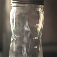 客製 全球僅見 首創 有刻度的 寬口 28oz 梅森杯 梅森罐 螺旋瓶
