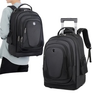 (SG Stocks) Trolley Laptop Bag Waterproof Business Travel Backpack Cabin Size Baggage