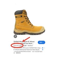 DeWalt.安全鞋.鋼頭鞋.防砸防水防滑