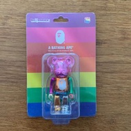 Medicom bearbrick 100% BAPE  multi color (be@rbrick 100% 400% 1000%)