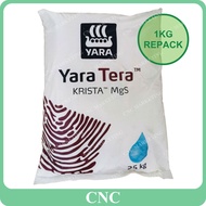 [REPACK] 1KG YaraTera KRISTA MgS Epsom Salt Magnesium Sulphate Yara Fertilizer Fertiliser Baja Foliar