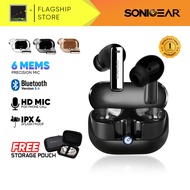 SonicGear TWS H3 ANC TWS Earbuds Bluetooth Wireless 30 Hour Playtime Gym Outdoor