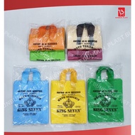 SOFT HANDLE PLASTIC POLOS size 22X26cm Colorful Plastic Shopping Bag/