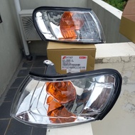 212-15d8-a Cornerlamp Great Corolla AE101 1992-1996 Crystal Chrome Amber Inner Lens
