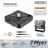 ✶SEIKO SKP Sweep Second (Silent) Replacement Kit SKP44704 Genuine Silent Wall Clock Engine Movement☞