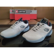 Lotto Men's Tennis Shoes - Faye White Blue [ORIGINAL]