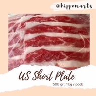 Daging Slice SHORTPLATE Beef US 500gr Short Plate Beef Sli