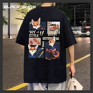 Harajuku T-shirt S - XL 2XL 3XL 4XL 5XL Korean Japanese Boy Style T-shirt Bigsize Jumbo Urban Style 