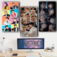 Stray Kids Member Hwang HyunJin Wooden Poster Room Decoration 15x30cm