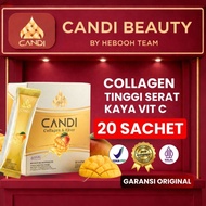 CANDI COLLAGEN FIBER JUMBO CONTENTS 20 DETOX FIBER DIET DRINK FIBER DRINK NATURAL SLIMMING COLLAGEN 