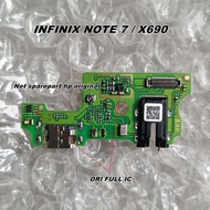 Infinix NOTE 7 / X690 CAS CONNECTOR BOARD ORIGINAL NEW 1:1
