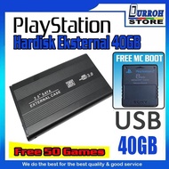 HARDISK/HARDIS EKSTERNAL GAME PS2 40 GB FOR PLAYSTATION 2 FREE MC BOOT