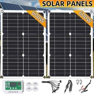 600W Solar Panel, Solar Panel Kit With Waterproof Monocrystale, Solar Panel With USB Port For Car