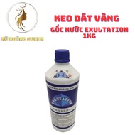 1kg Exultation water-based gold glue for fruits, plaster, cement, fabric paper, leather
