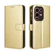 Đối với Infinix Lưu ý 50S vỏ điện thoại chất liệu da PU đứng chủ đối với Infinix note50s x6870 lật v