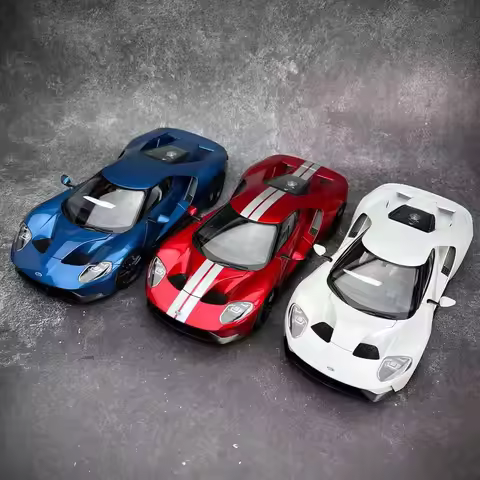 AUTOart 1/18 scale New Ford GT ABS material Full Open car model Static Display Holiday gift collecti