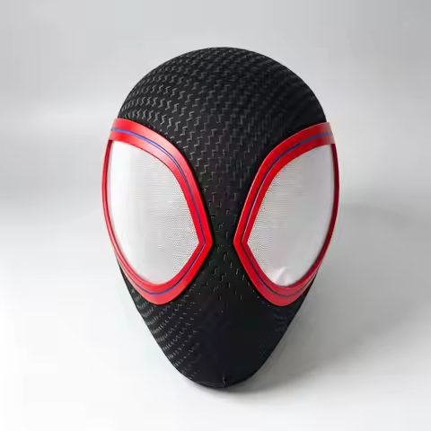 Miles Morales Mask Across The Spider Verse Spider Verse Movie Replica Headgear High Reduction Cos Pr