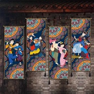 56 Ethnic Tapestry Tapestry B & B Hotel Hotel Restaurant Decoration Painting Wall Fabric Tapestry Bl
