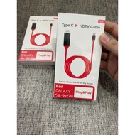 Type C To Hdmi Cable 2m Original Hdmi Support All Type Handphone Type C
