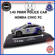 Polis Civic 1:43 Honda Civic PDRM New 2020 kereta polis diecast polis diecast custom kereta polis ma