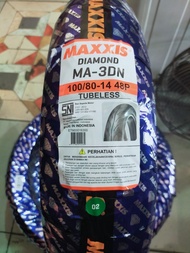 Ban Maxxis 3Dn Diamond 100/80-14