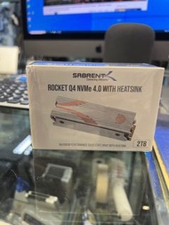 全新Sabrent Rocket Q4 Nvme Gen4.0 x4 2TB SSD With Heatsink